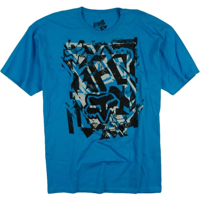 Playera gráfica FOX Off The Edge para Hombre Azul X-Large