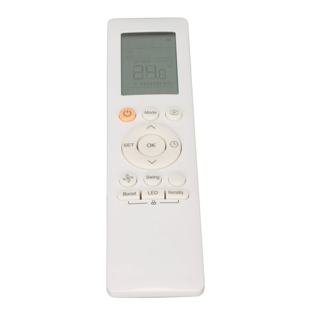 Air Conditioner Remote Control, RG10L1 C2HS BGEF Easy To Grip Comfortable Button AC Remote Long Control Distance for Air Conditioner
