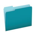 thumbnail image 1 of Fólder tamaño carta Pendaflex ceja 1/3 color verde azul C/100, 1 of 1