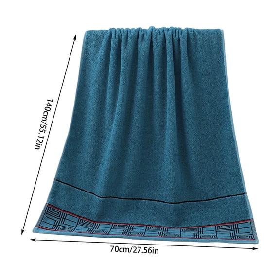LanSuare Pure Cotton Bath Towels, Multipurpose Soft Comfortable Oversized Bath Towels for Bathroom Beach and Pool