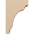 thumbnail image 3 of 7"W x 14"D x 21"H Classic Pescadero Rough Cedar Woodgrain TimberThane Corbel, Primed Tan, 3 of 6