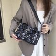 thumbnail image 3 of Bolso Cruzado Clásico Femenino Con Correa Ajustable Retro Estampados Florales Compras, 3 of 9