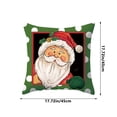 thumbnail image 3 of Kugisaki Throw Pillow Covers Soft Thicked Flocked Pillowcase Decorative Pillow Covers for Sofa Couch Bed, 3 of 6