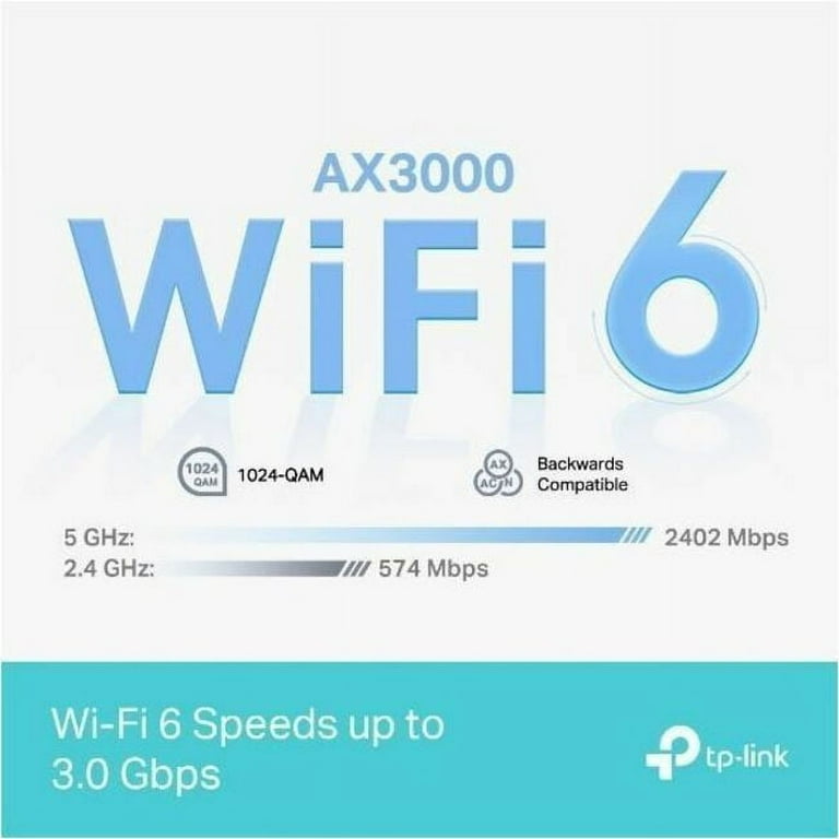 TP-Link, Deco X55 Pro Wi-Fi 6 Router, V1.6, 3 Gbps, 1 Pack