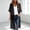 Black, variant on Casual Open Front Kimono Duster Women Short Sleeve Maxi Loose Fit Summer Beach Outerwear Pink M