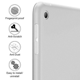 thumbnail image 2 of Case for iPad 9.7'' 2018 iPad 6th Generation Case / 2017 iPad 5th Generation Case-Ultra Slim Lightweight Stand Case with Back Cover(Auto Sleep/Wake) SLIVER, 2 of 8