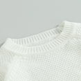 thumbnail image 4 of Baby Girl Boy Knit Pullover Sweater Fall Winter Warm Sweatshirt Tops with Pocket, 4 of 6