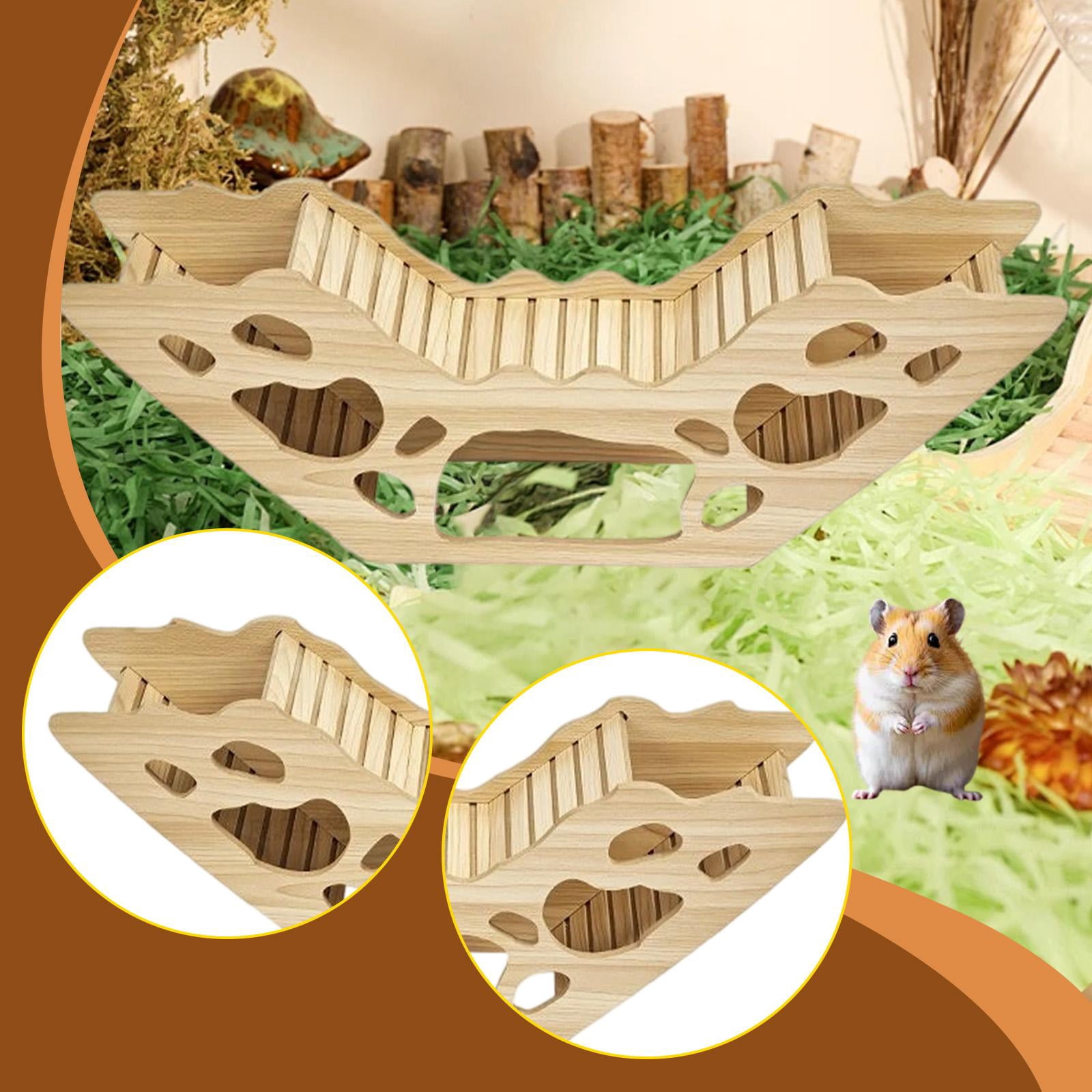 Bvdfgk Hamster House And Habitat, Hiding Hut for Small Animals, Toys, Cage Accessories, Style D