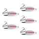thumbnail image 5 of 5 Piezas Cucharas de Pesca Señuelos de Pesca para Cebos de Pesca Lanzados a Gran Distancia Cebos y señuelos para lubinas para Aparejos de Pesca Tipo Plata 14g, 5 of 8