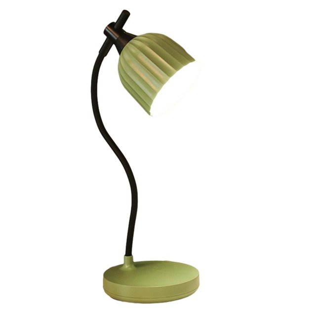 Lampe de Bureau à Trois Vitesses pour la Protection des Yeux, Lampe de Bureau de Protection des Yeux pour les Devoirs des Étudiants en Dortoir USB, Lampe de Lecture Rechargeable pour Dortoir et Chevet