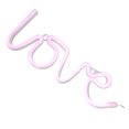 thumbnail image 4 of Letreros LED, Luces De Neón Multifuncionales Que Aumentan El Estado De ánimo Romántico Rosa Para Salón De Belleza Para Fiestas Para Bodas, 4 of 8