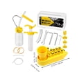 thumbnail image 2 of Phenofice Hydraulic Disc Brake Bleed Kit Bike Oil Filling Tools with Multi Purpose Oiler and Joints, 2 of 6