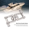 thumbnail image 3 of Grillete Giratorio de Acero inoxidable, Dispositivo Marino, Barco, Yate, Camping, Conector de Cadena de Pesca, 3 of 7
