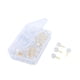 thumbnail image 5 of 100 alfileres de posicionamiento, agujas de coser, accesorios, alfileres rectos para bricolaje, acolchado Oro redondo, 5 of 9