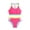 Hot Pink a4, variant on jobturf Swimsuit for Girls 2 Piece Set Racerback Bikini Top with Underwear Swimwear Beach Vacation Bathing Suits for Kids 8-12 Years