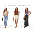 thumbnail image 6 of ANRABESS Womens Wool Blend Tank Tops Sweaters Sleeveless Soft Fitted Business Casual Sweater Shirts 2026 Summer Clothes Red Small, 6 of 10