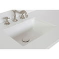 thumbnail image 2 of Bellaterra Home 430002-37-WER 37 in. White Engineered Stone Top, Rectangle Sink, 2 of 4