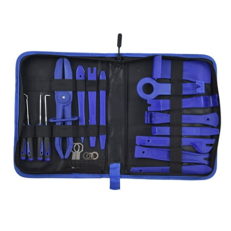 

Car Trim Tool Set 21Pcs Portable Auto Pry Tools Kit Various Sizes Wide Application For Maintenance Blue