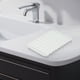 thumbnail image 2 of Jabonera de silicona, jabonera con drenaje automático, prolonga la vida útil del jabón, jabonera de baño para barras de jabón secas, escurridor de jabón para almacenar jabón limpio y seco, blanco, 2 of 8