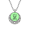 thumbnail image 1 of Chef Stick Drawing Brief Concise Amusing Necklaces Pendant Retro Moon Stars Jewelry, 1 of 3
