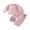 Pink, variant on RUINIXCW Baby Girl First Birthday Outfit 1st Birthday One Years Old Clothes Spring Fall Winter Letter Embroidery Scallopped Sweatshirt Top Pants Set