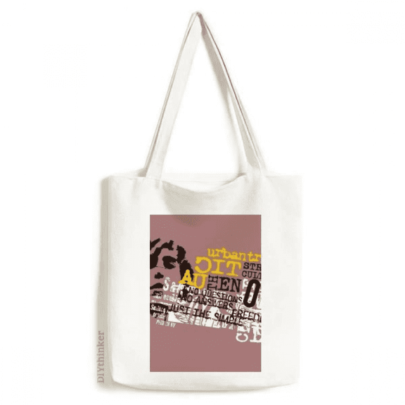 Graffiti Street Culture Urban Tribe Tote Canvas Bag Shopping Satchel Casual Handbag