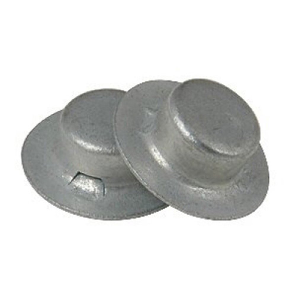 Metal Push On Caps 1/2 Inch C.E. SMITH 10800