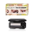 thumbnail image 1 of Clearance! Perfect Color Eyeshadow Portable Two tone Eyeshadow Two Color Eye Shadow Plate Two Color Lazy Eyeshadow Makeup Mini Lazy Eyeshadow Makeup Eyeshadow,Black, 1 of 7