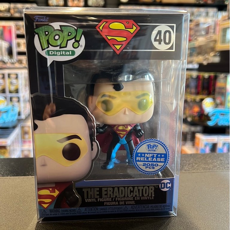 エラディケーター　スーパーマン　DC NFT Funko pop エラディケータースーパーマンDC NFT Funko pop