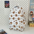 thumbnail image 3 of KGOTA Cute Capybara Backpack Cartoon Laptop Backpack Fashion Knapsack (White), 3 of 10
