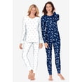 thumbnail image 3 of Comfort Choice Plus Size Thermal Crewneck Long-Sleeve Top, 3 of 6