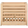 thumbnail image 2 of vidaXL Potato Box 60x40x50 cm Solid Pinewood, 2 of 5