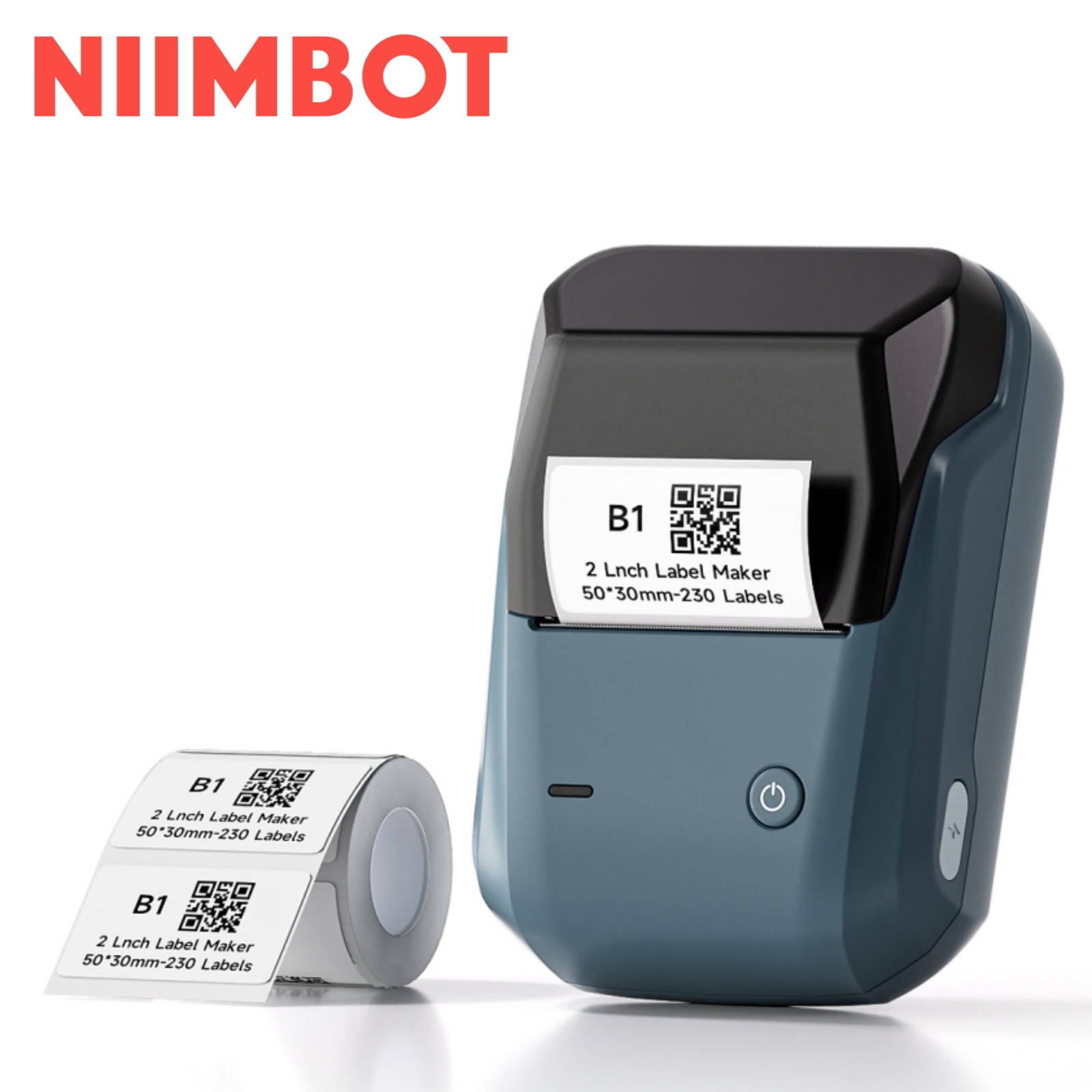 NIIMBOT B1 Makers, Inch Bluetooth Maker Auto Identification Portable Label Printer - Walmart.com