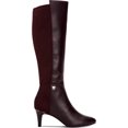 thumbnail image 2 of Alfani Womens Hakuu Tall Pointed Toe Knee-High Boots Purple 7.5 Medium (B,M), 2 of 4