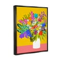 thumbnail image 4 of Stupell Industries Bouquet on Yellow Botanical & Floral Painting Black Floater Framed Canvas Art Print Wall Art, 25 x 31, 4 of 10