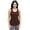 Brown, variant on Women's Casual Scoop Neck Camisole Sleeveless Tank Tops