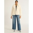 thumbnail image 2 of Scoop Women's Oversized Faux Fur Jacket, Sizes XS-XXL, 2 of 5