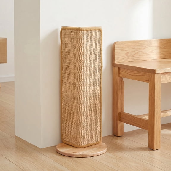 Cat Scratcher Board & Couch Corner Cat Scratcher – Durable Sisal Scratch Pad for Sofa, Unique Corner Scratching Post for Wall Furniture Protector