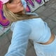 thumbnail image 4 of Conjunto de suéter de terciopelo de Hello Kitty para mujer, chándal Sexy de dibujos animados de Anime, pantalones de chándal con cremallera, Sudadera con capucha de dos piezas, ropa suave linda, regal, 4 of 4
