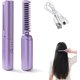 thumbnail image 1 of Mini plancha de pelo, mini cepillo alisador con calor, cepillo alisador portátil, cepillo alisador inalámbrico para mujeres, 1 of 5