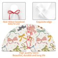 thumbnail image 4 of Lsque Colorful Bow Knots1 Print Christmas Tree Skirt, Tree Skirt with Ties or Velcro, Perfect for Holiday Decorations, Halloween, and New Year-48", 4 of 7