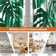 thumbnail image 2 of Lfeey Blackout Curtains, Tropical Leaf Print Grommet Curtains, Light Blocking for Room, Green, 63 Inch Long, 2 Panels, 2 of 6