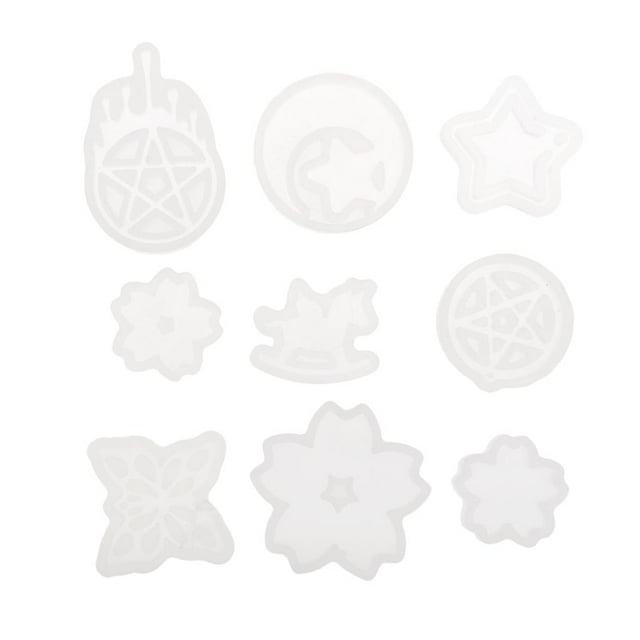 1 de 9 Formas de de Silicona para Joyas DIY, de Resina, Herramientas para Hornear