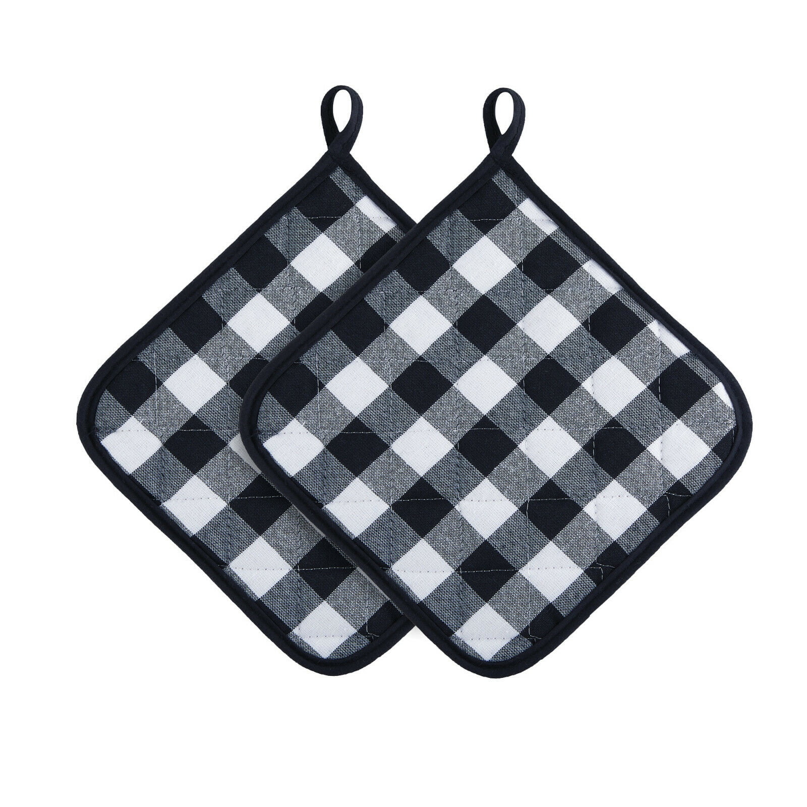 Black 2 Pack Pot Holder