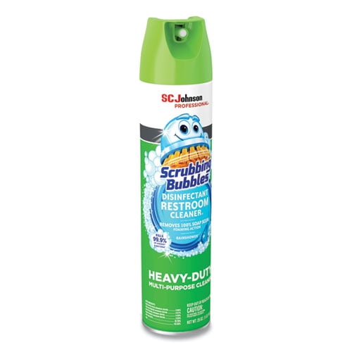 Disinfectant Restroom Cleaner II, Rain Shower Scent, 25 oz Aerosol