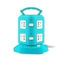 thumbnail image 1 of Power Socket, Overload  220V 10A Multifunctional Portable Power Strip ABS  for Home Peacock Green 3 Layer,Peacock Green 2 Layer,Sky Blue 3 Layer,Sky Blue 2 Layer, 1 of 8