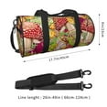 thumbnail image 4 of Bingfone Bright Mushrooms Print Gym Duffle Backpack for Men Women,Travel Weekender Carry-On Bags with Detachable Back Pack Straps for Traveling Overnight Climb Sports, 4 of 8