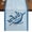 Blue, variant on Navy Blue Whale Burlap Cotton Table Runner 13x48 Inches Long, Summer Coastal Bubbles Ocean Waves Farmhouse Table Runners, Outdoor Dining Tablecloths Decor for Baby Shower/Party/Wedding