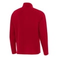 thumbnail image 3 of Men's Antigua Red New England Patriots 2025 AFC Champions Insider Quarter-Zip Pullover, 3 of 3