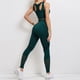 thumbnail image 2 of Conjunto de sujetador deportivo y leggings para mujer - Pantalones cortos de yoga, poliéster y spandex, cintura alta - Tallas S-XL, 2 of 6